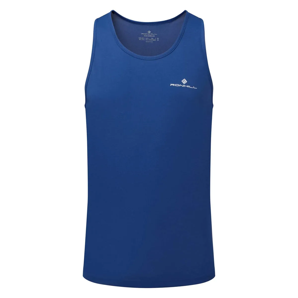 Ronhill Core Vest Mens | Drkcobalt/brightwhite