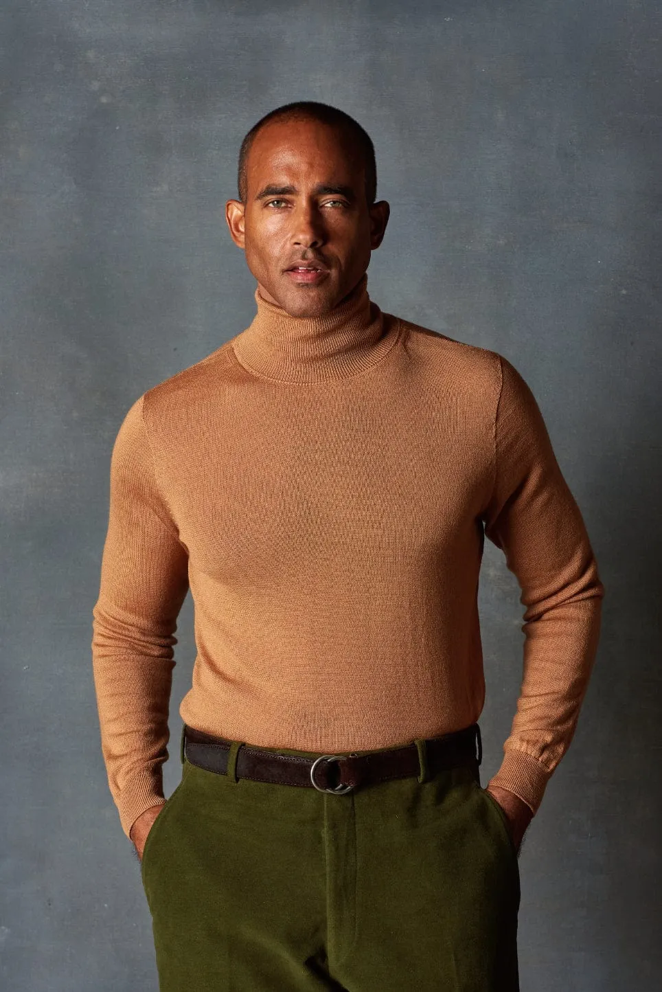 Sean Fine Merino Turtleneck Sweater