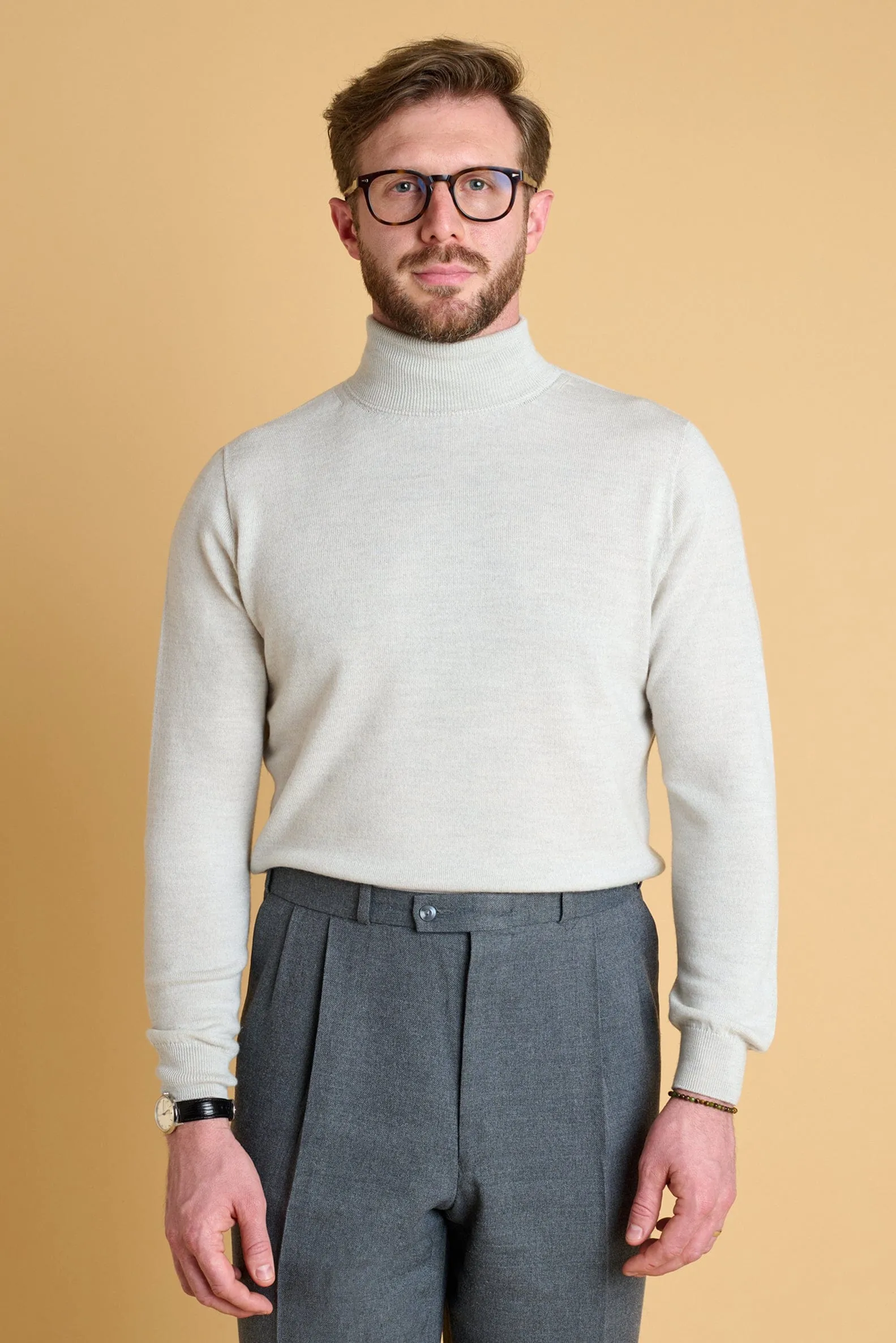 Sean Fine Merino Turtleneck Sweater