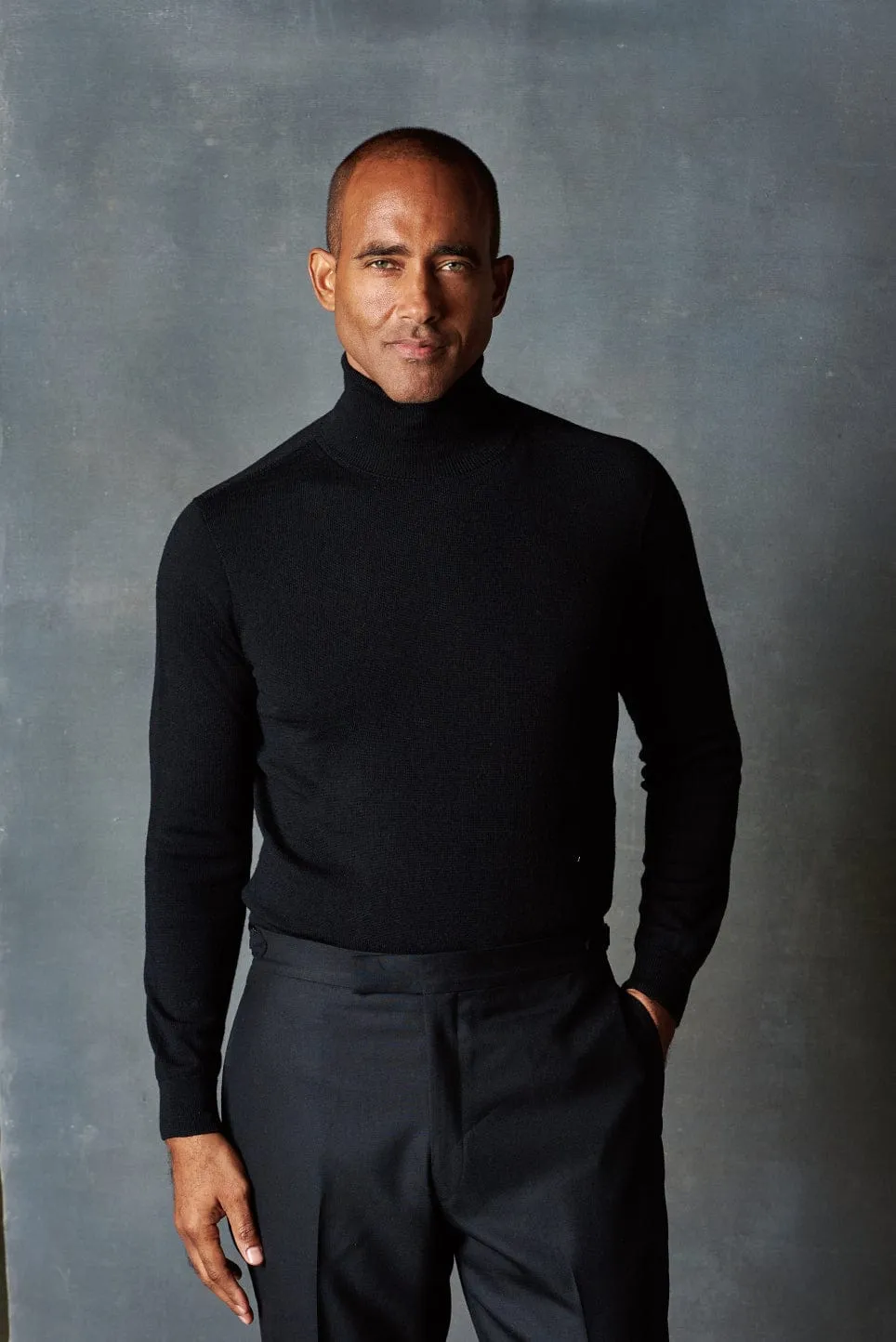 Sean Fine Merino Turtleneck Sweater