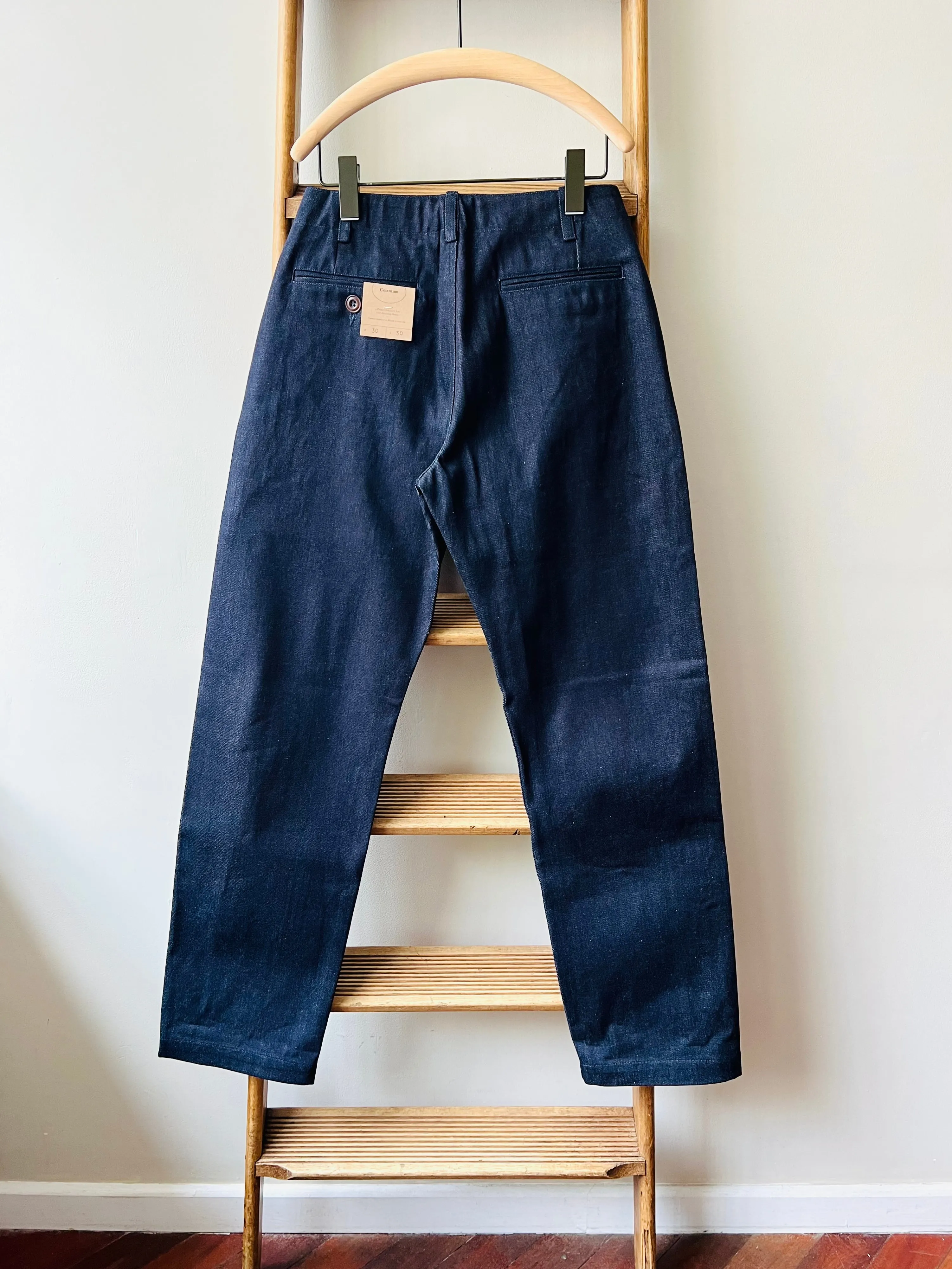 Straight-leg Japanese Selvedge Denim Trouser / Indigo