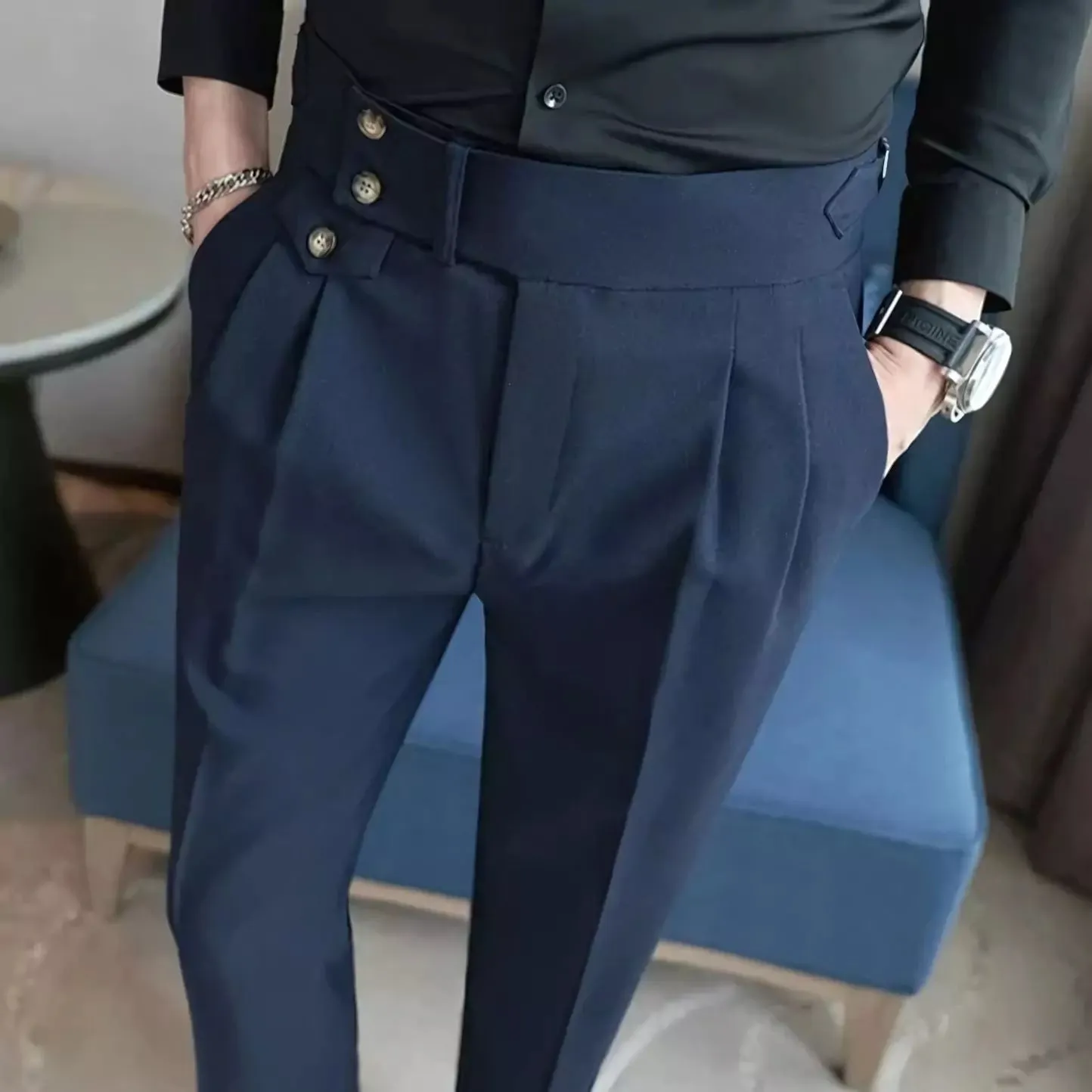 Tailored Wool Trousers