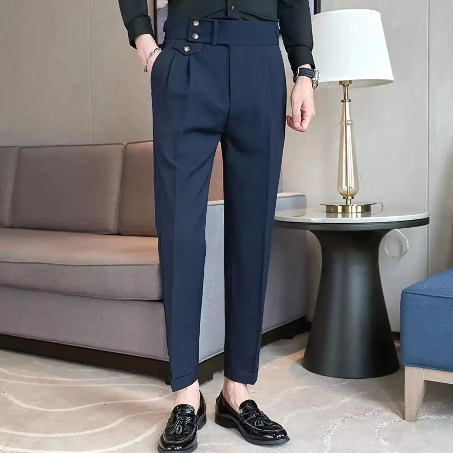 Tailored Wool Trousers