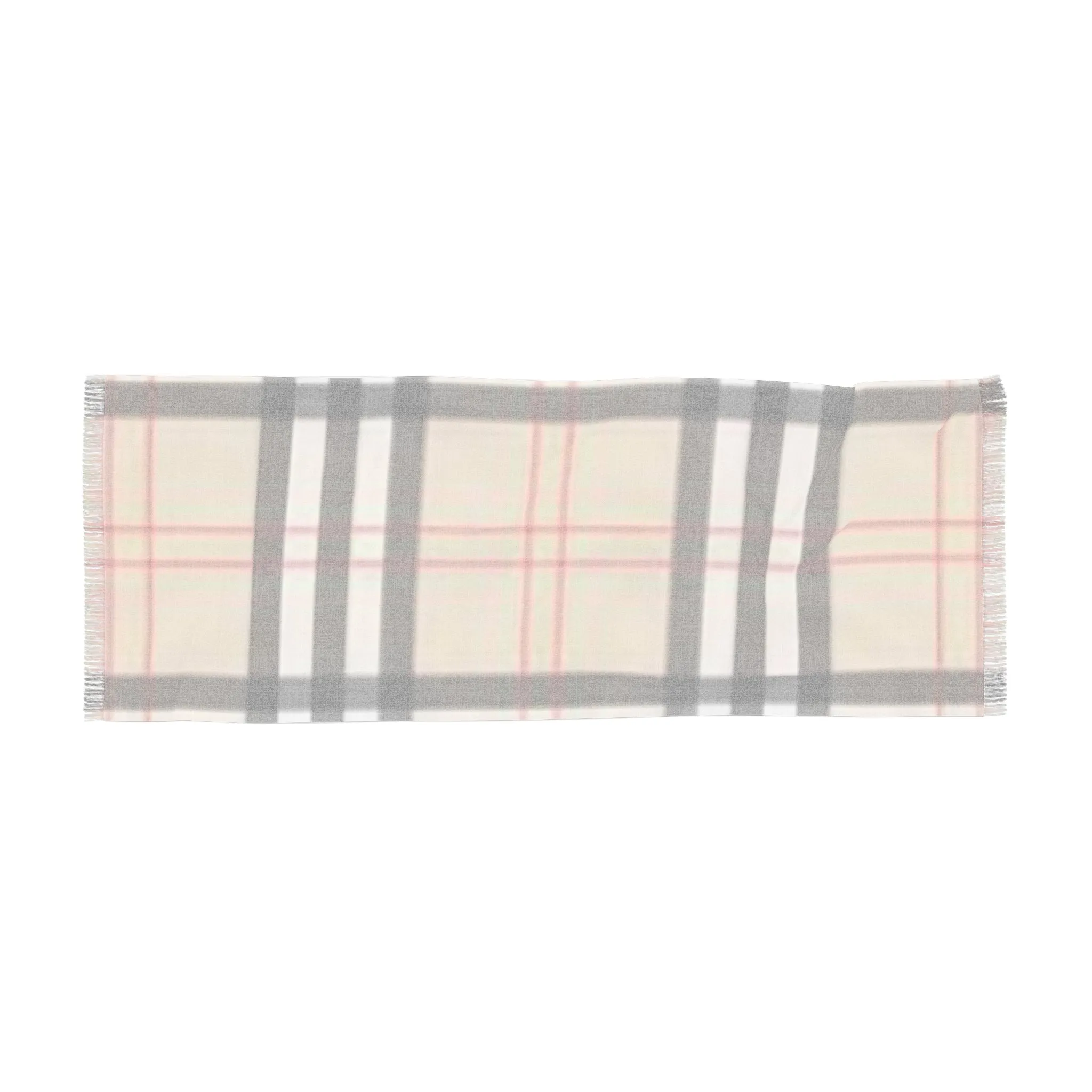 Tan Plaid Light Scarf Version 1