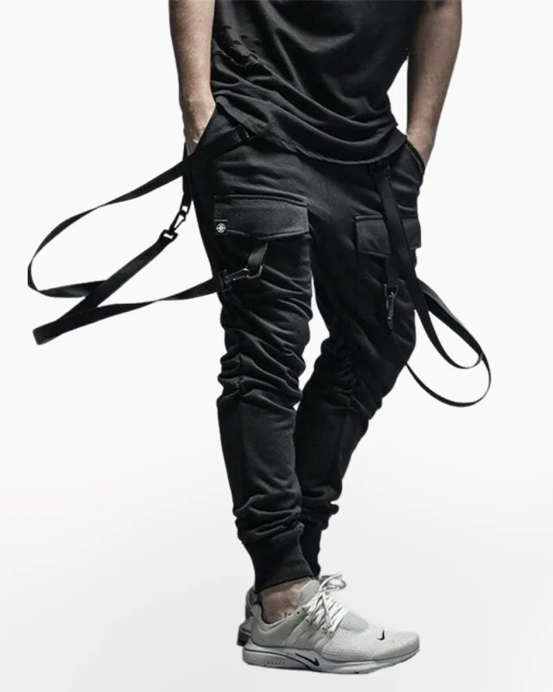 Techwear Dark cargo pants