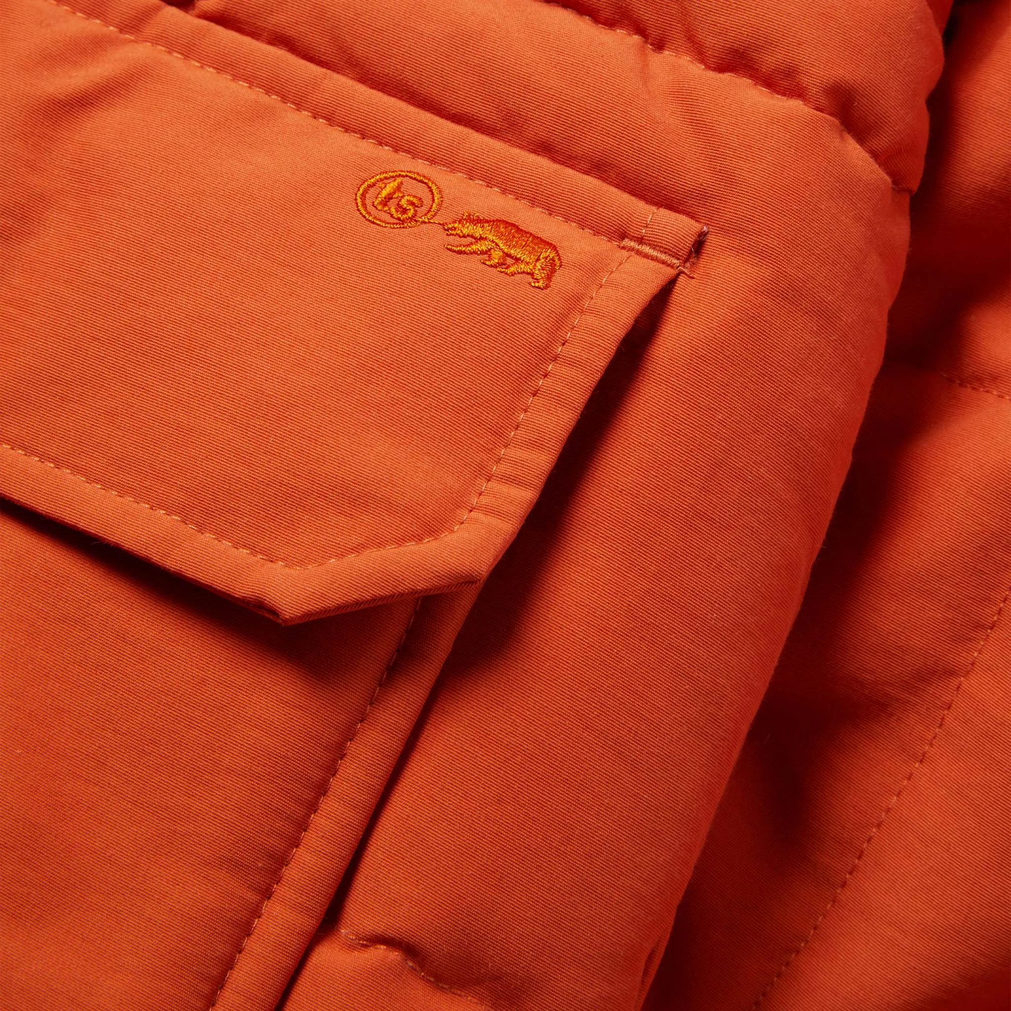 The Whitney Parka in Dusty Orange