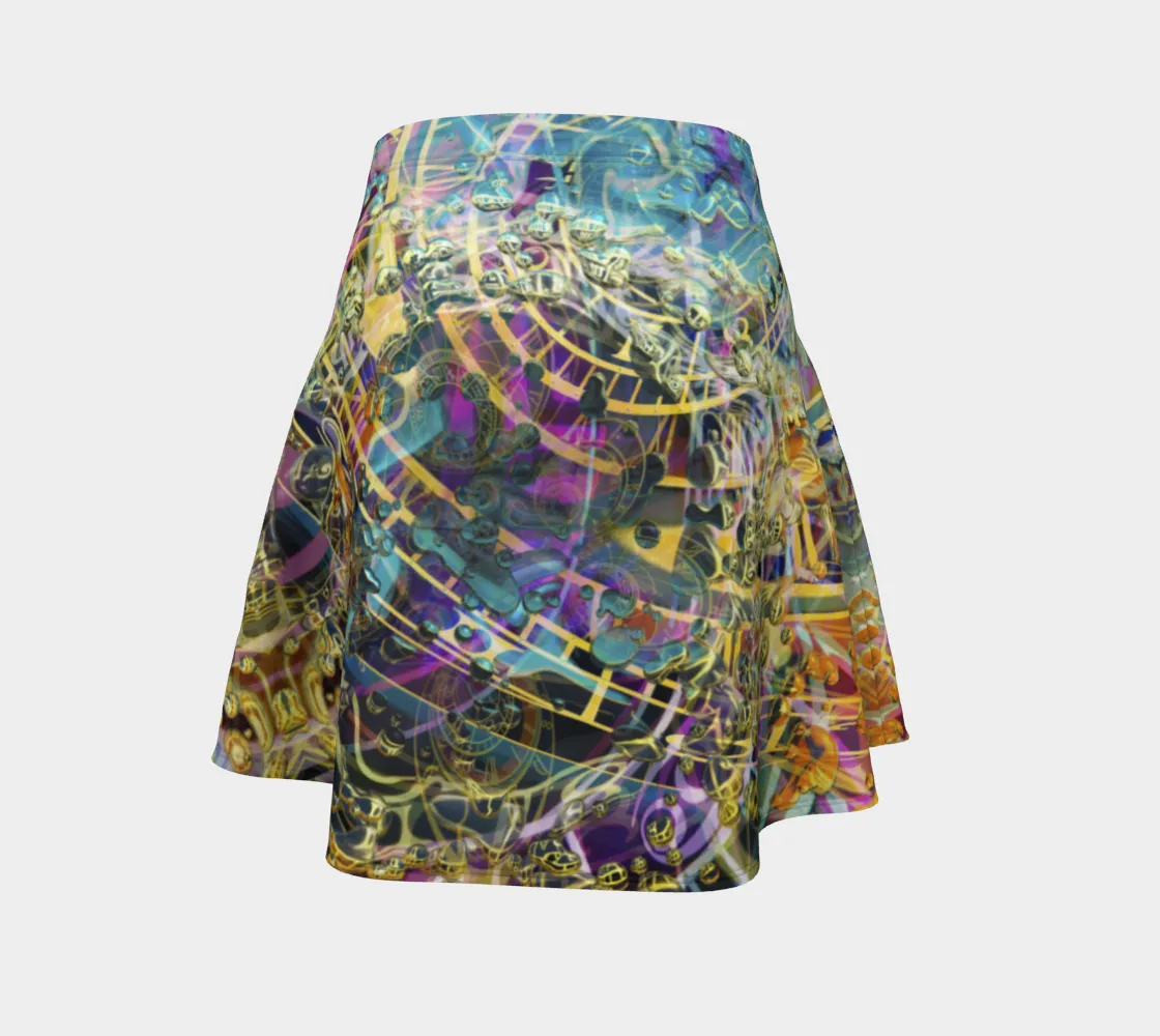 TIME MELTS AWAY FLARE SKIRT