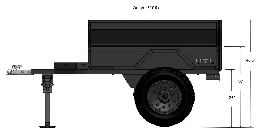 Trail Trailer The MOD UTL (Utility) Trailer