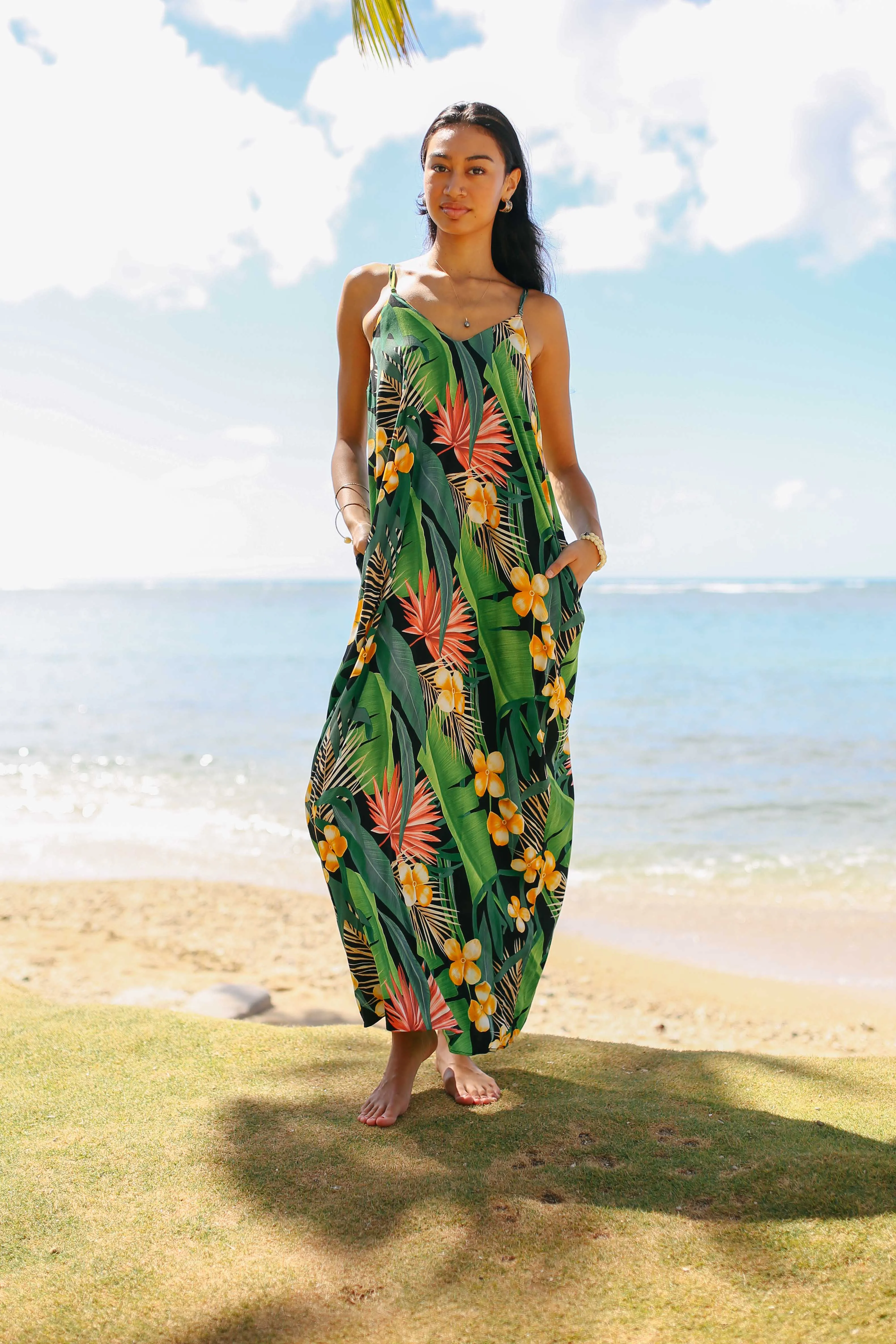 Tropical Garden Pocket Maxi (2 colors)