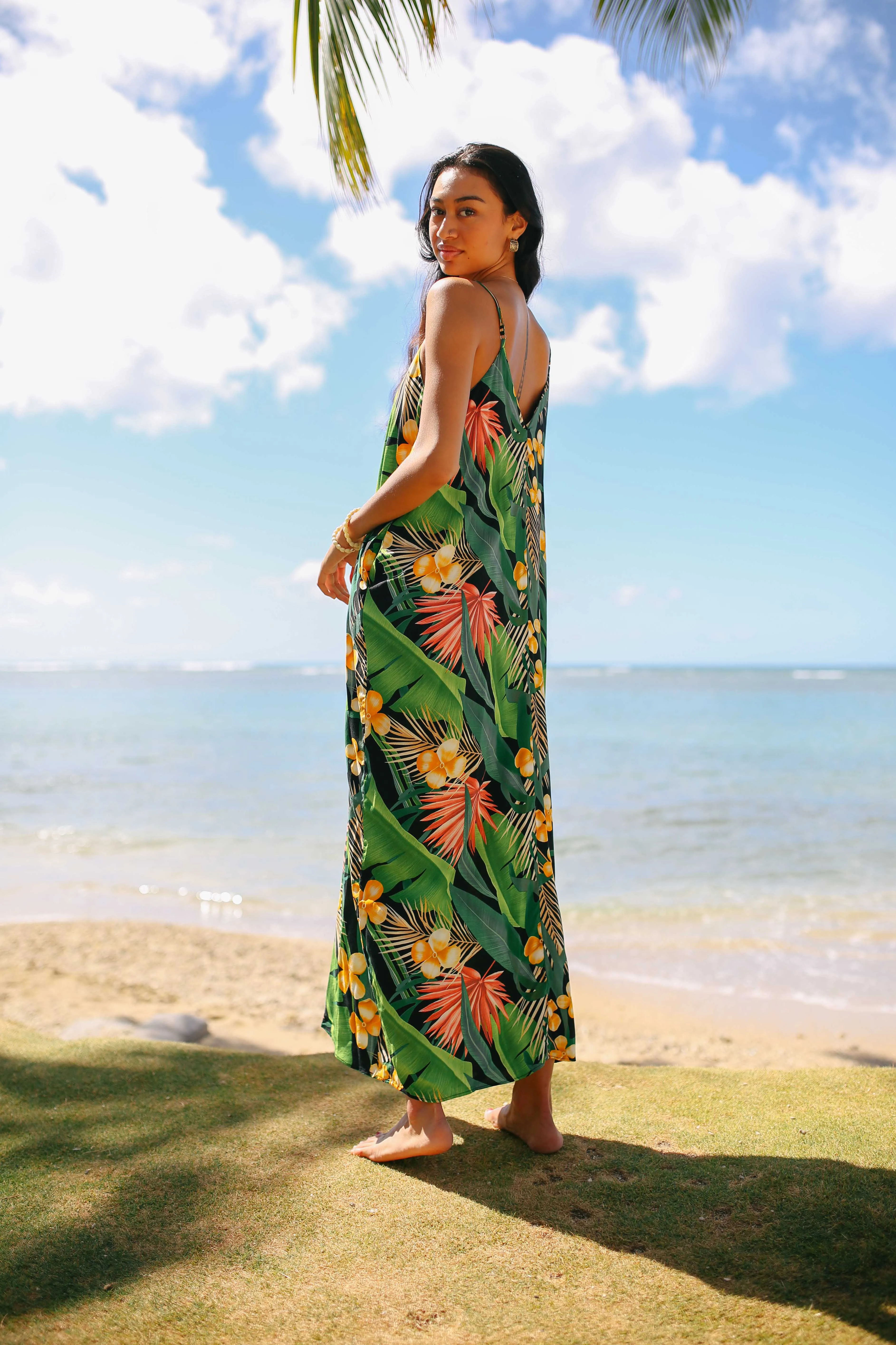 Tropical Garden Pocket Maxi (2 colors)