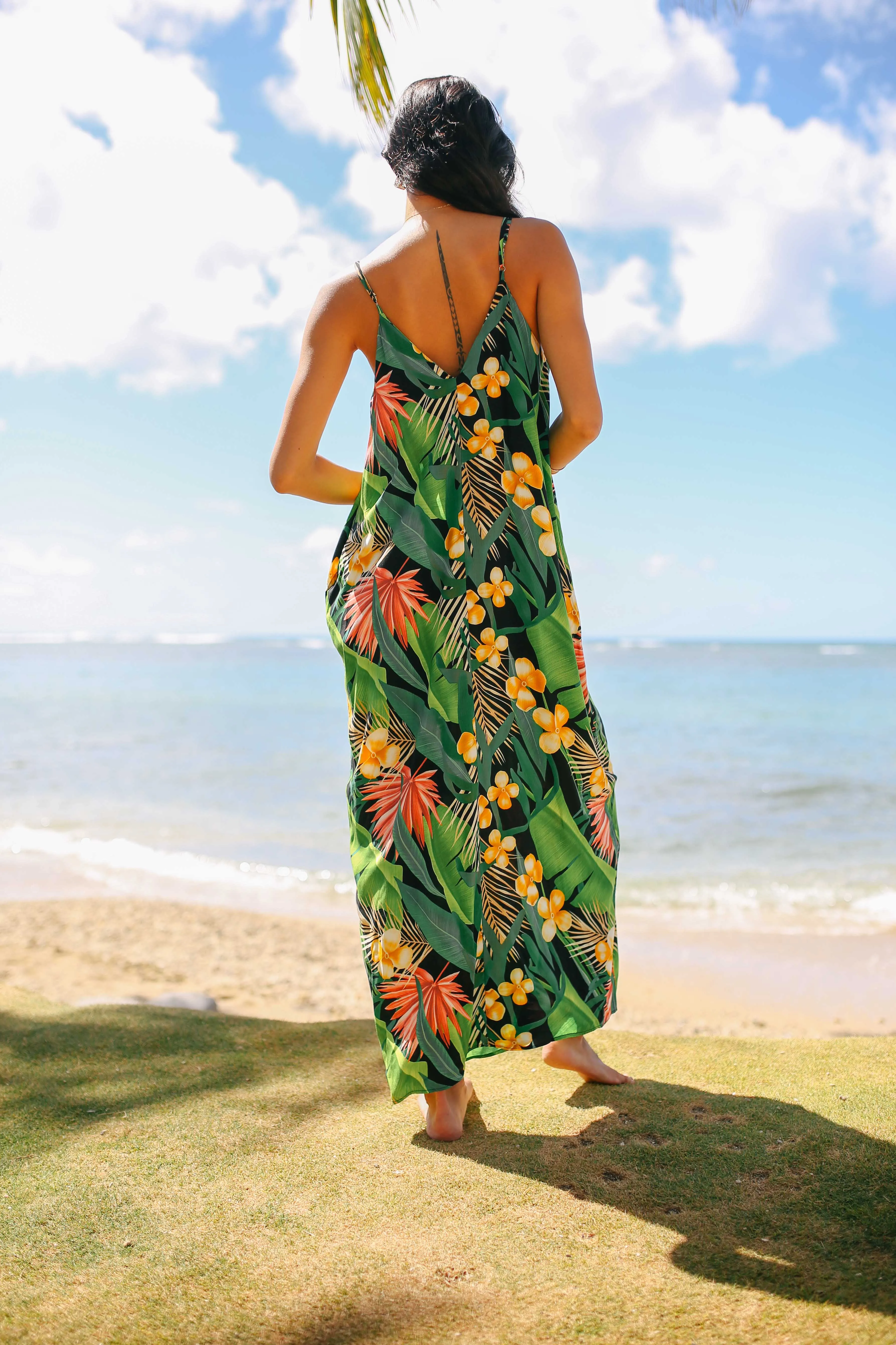 Tropical Garden Pocket Maxi (2 colors)