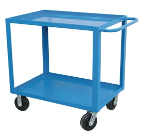 Utility Cart - Canway Service Cart Extra Heavy Duty Two Shelf 24" x 36" 24x36SCHD2-6PH