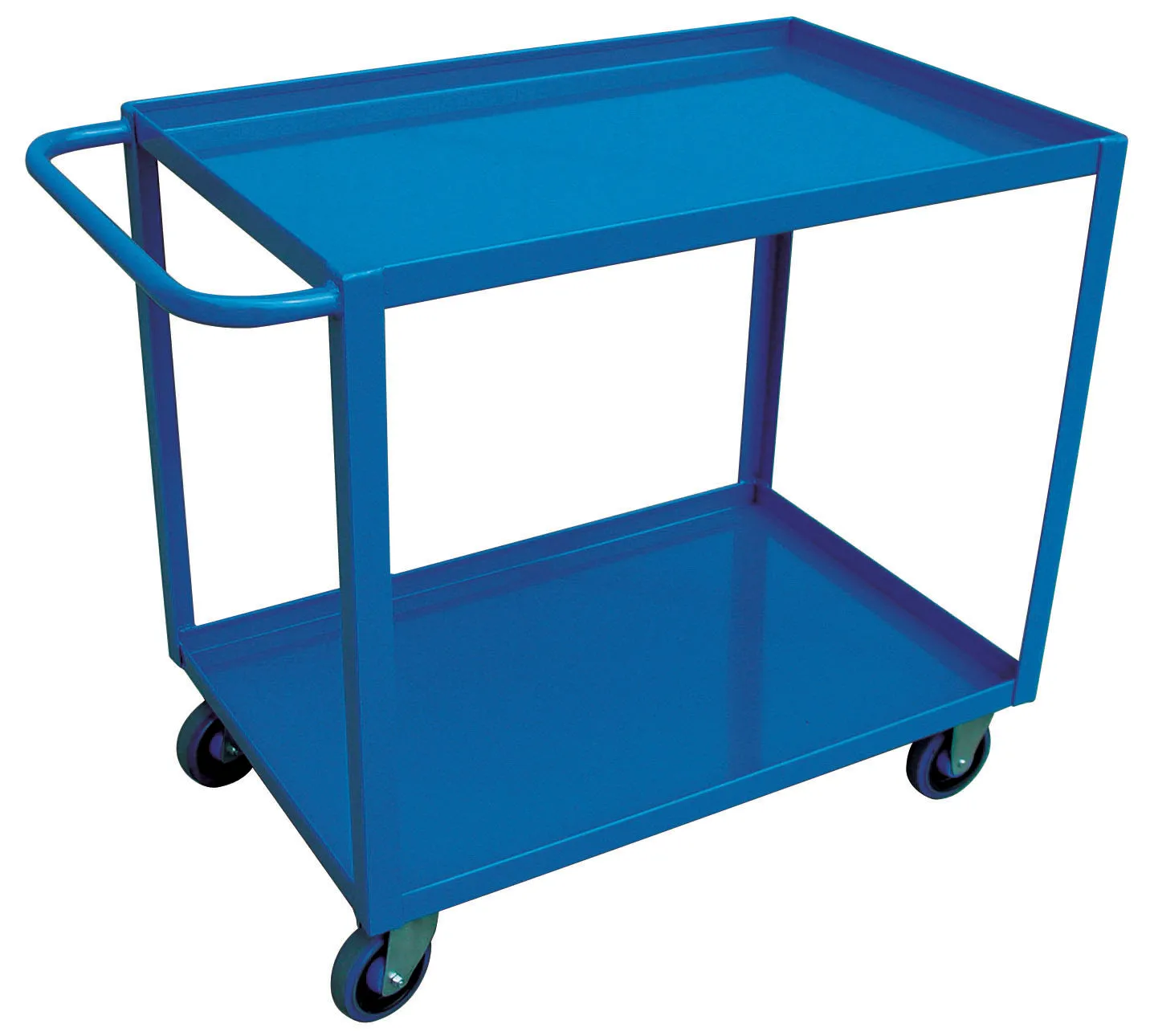 Utility Cart - Canway Service Cart Two Shelf 18" x 36" 18x36SC2-5RSX