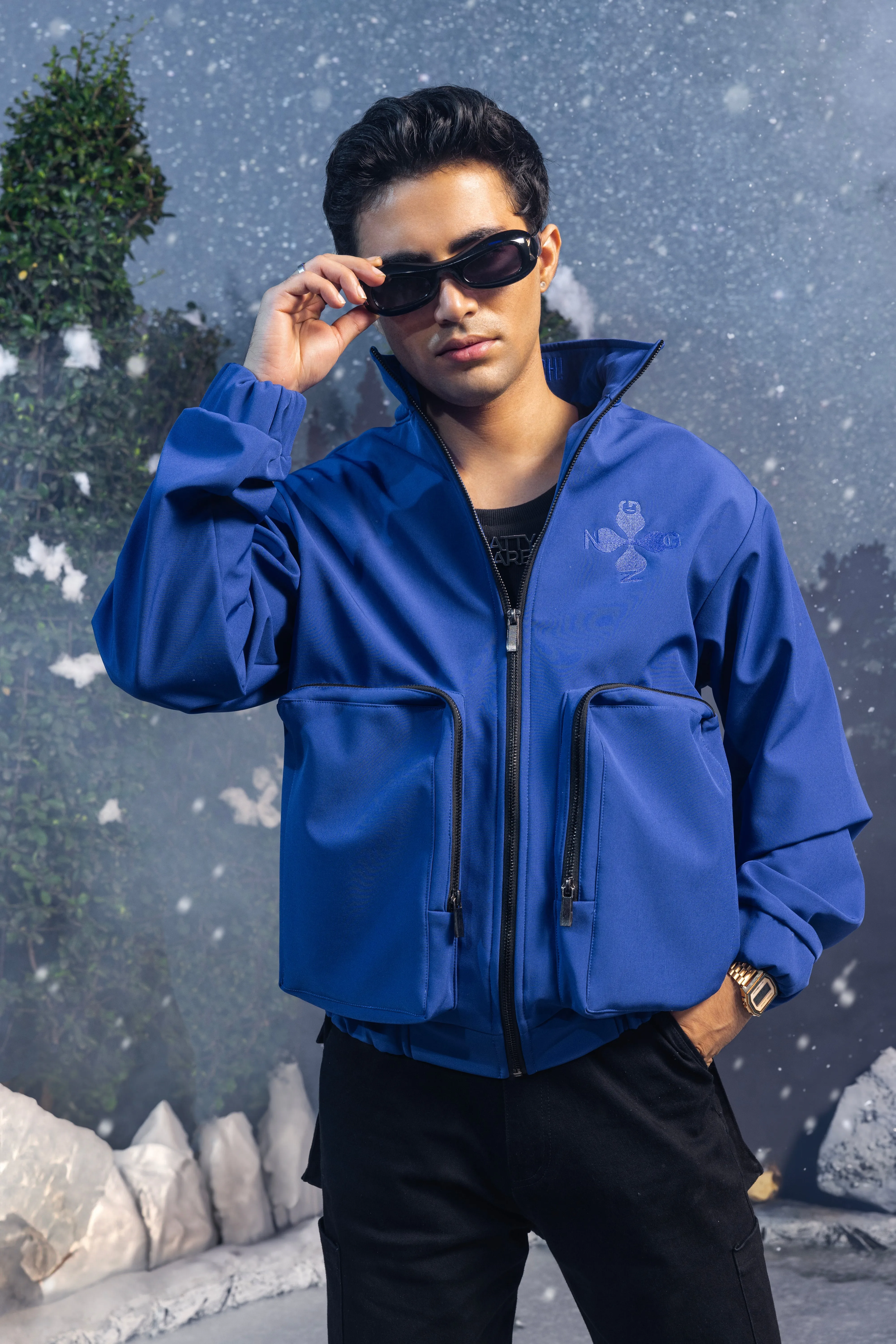 UTILITY JACKET (PERSIAN BLUE)