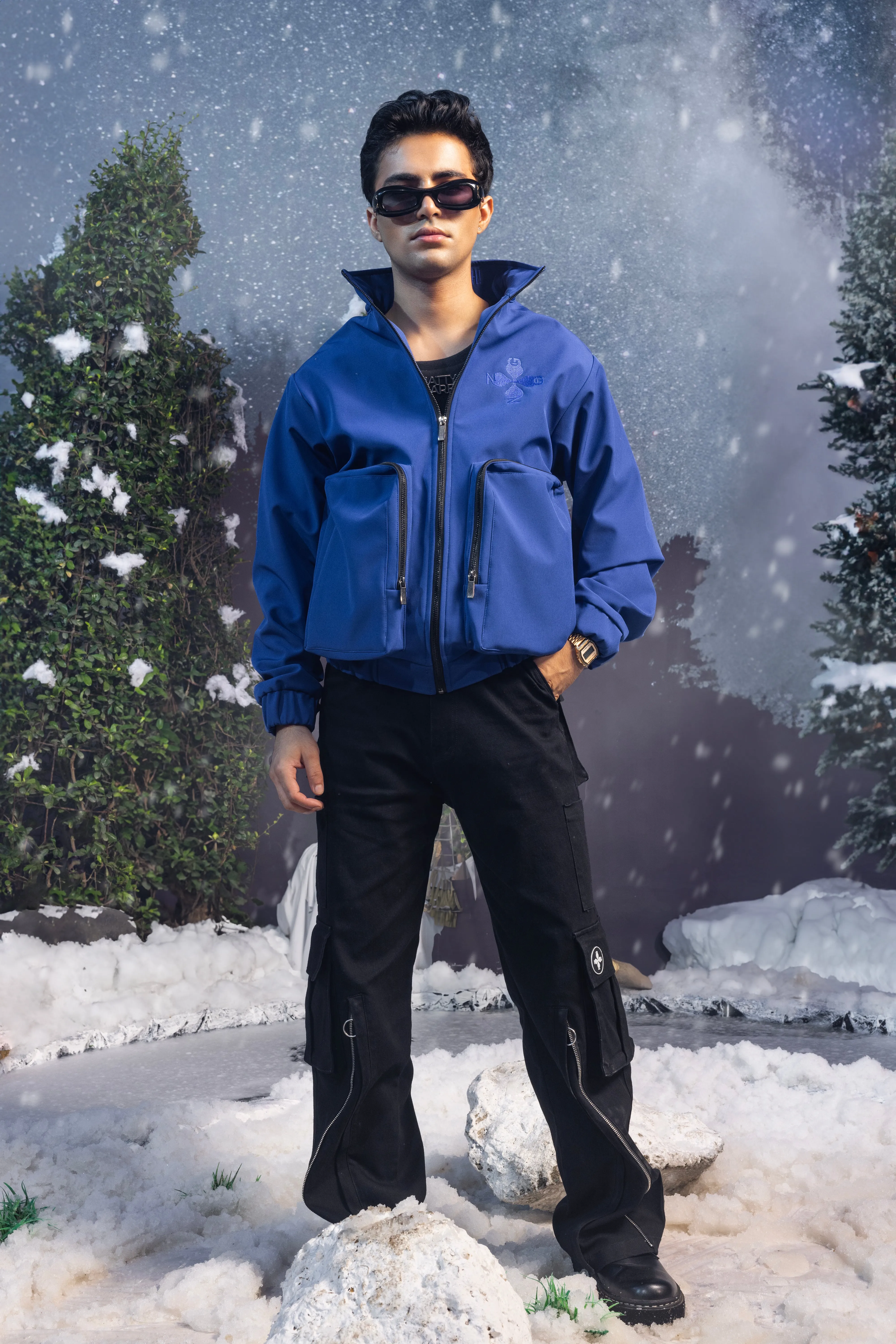 UTILITY JACKET (PERSIAN BLUE)