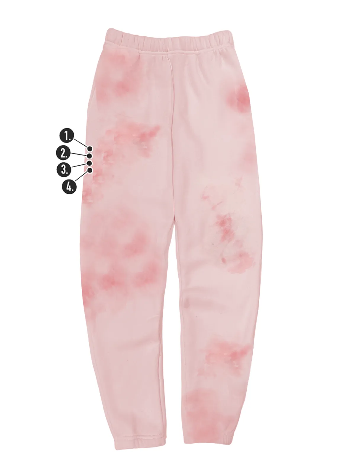 V-Day 4 Mini Vertical Thigh Women's Sweatpants