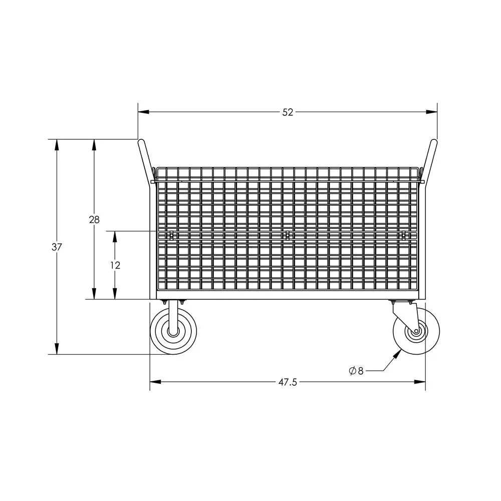 Valley Craft Platform Cage Carts