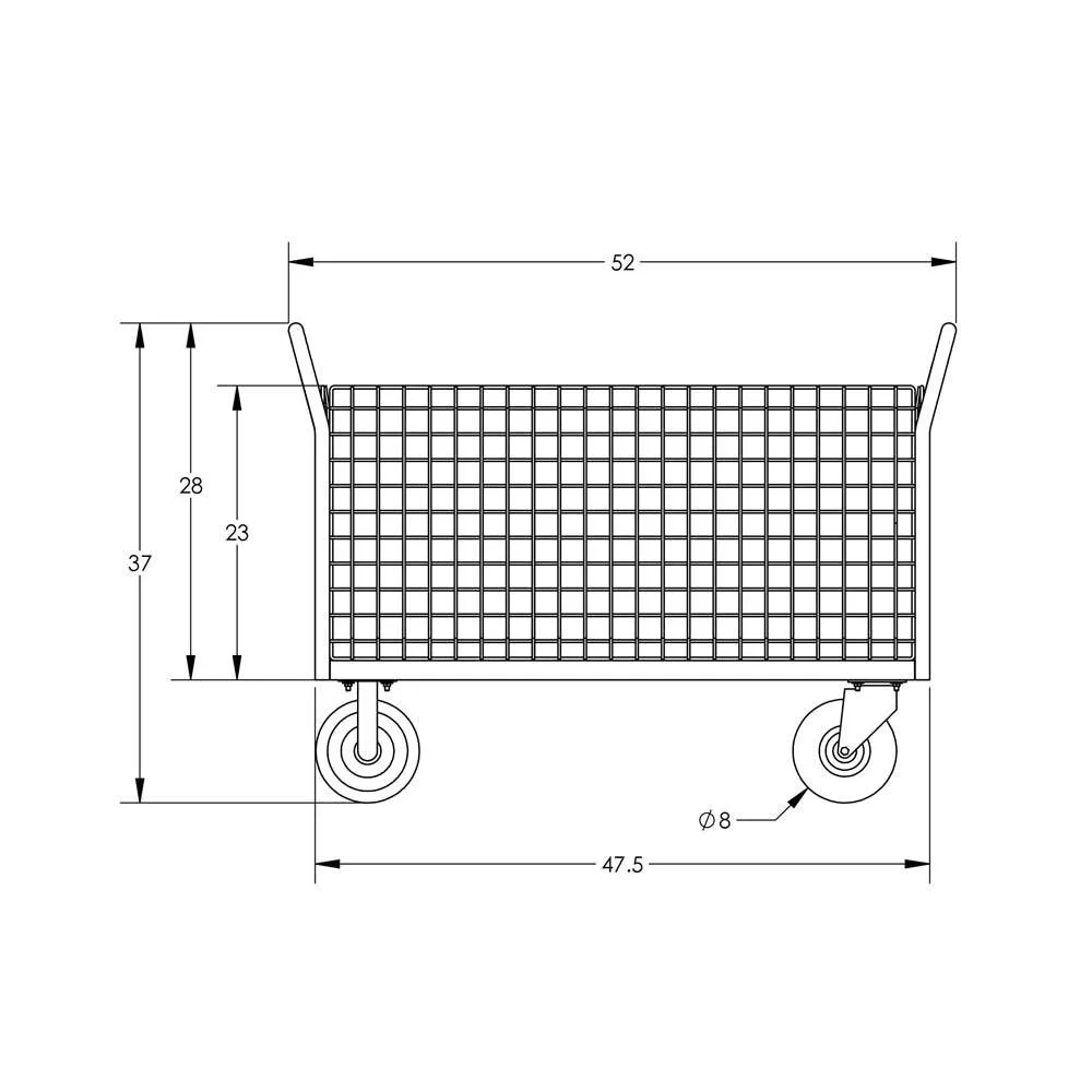 Valley Craft Platform Cage Carts