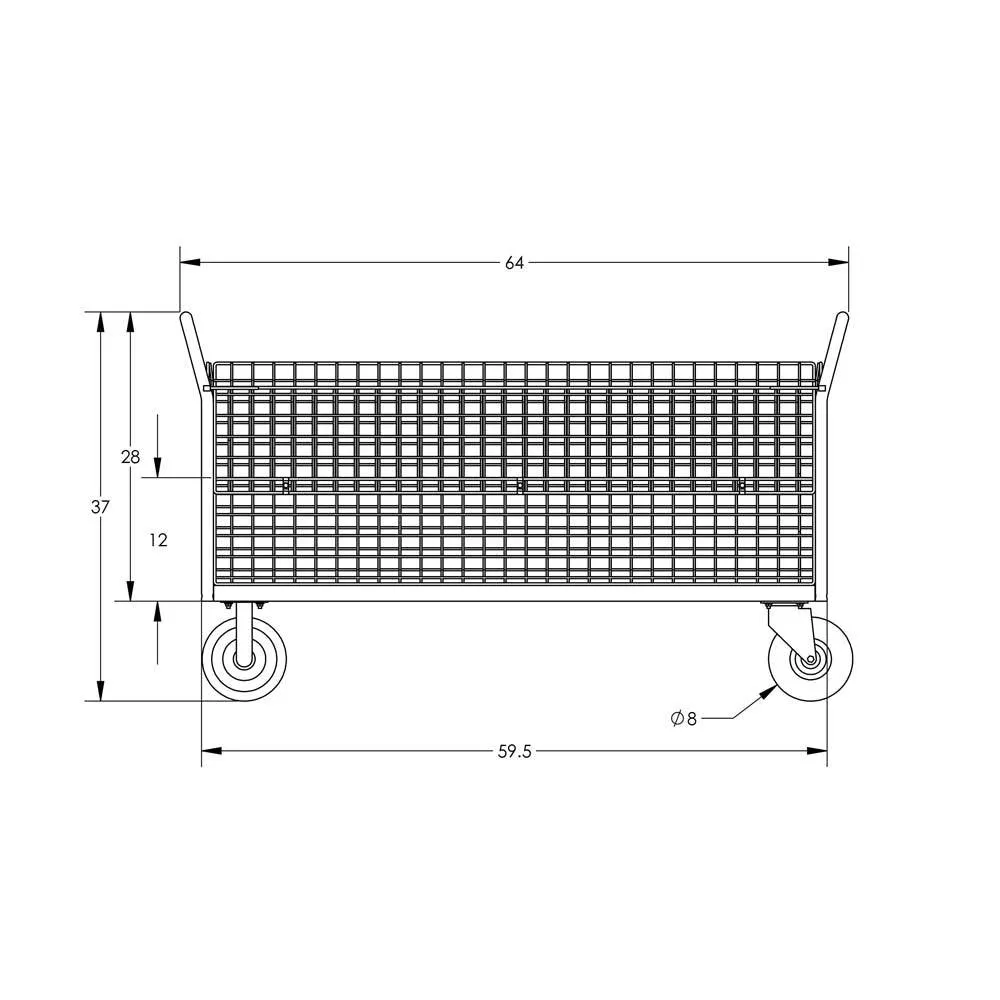 Valley Craft Platform Cage Carts