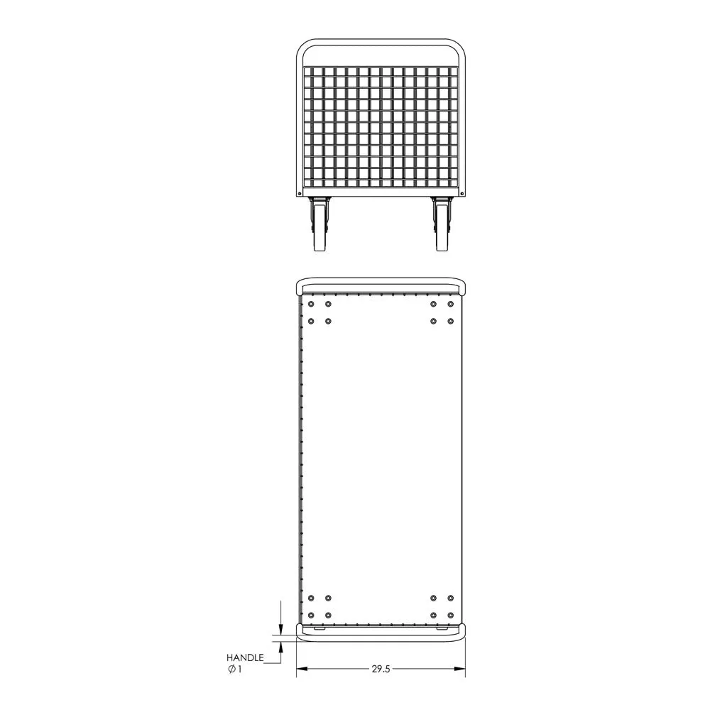 Valley Craft Platform Cage Carts