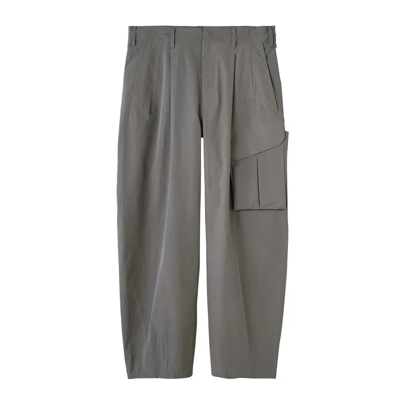 Wide Stretch Cargo Pants