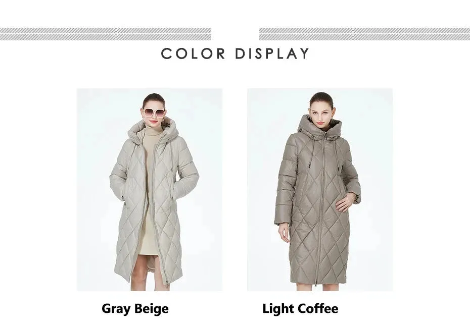 Winter Diamond Slay Quilted Puffer Parka Jacket | Long Puffer Coat | Down Jacket | Parka for women |