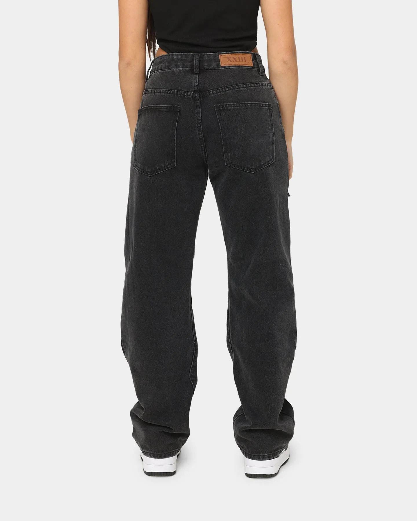 XXIII Women's Elvan Cargo Pants Washed Black